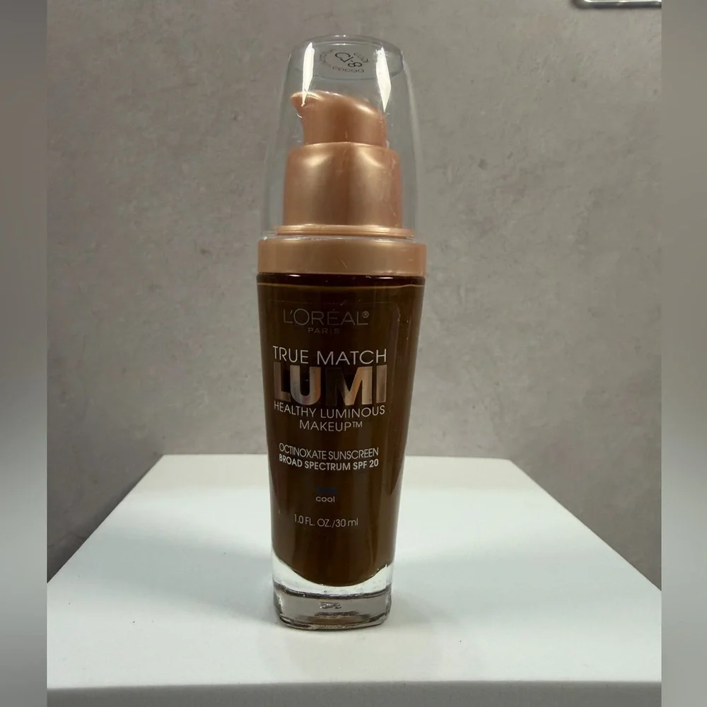 🩷5/$10 L'Oreal True Match Lumi Healthy Luminous Makeup - Cool Brown